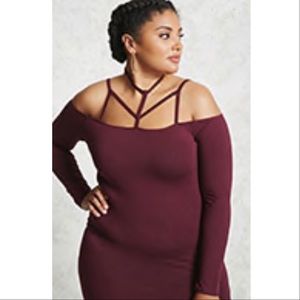 Plus size off the shoulder dress 3x